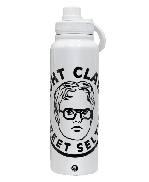 The office Dwight Claw (beet seltzer) — Θερμός 1L Ανοξείδωτο με Βάση Κινητού & Διπλά Τοιχώματα