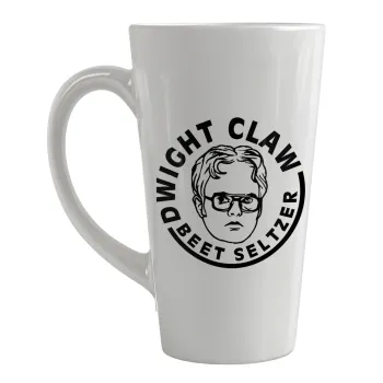 The office Dwight Claw (beet seltzer), Κούπα κωνική Latte Μεγάλη, κεραμική, 450ml