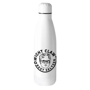 The office Dwight Claw (beet seltzer), Metal mug thermos (Stainless steel), 500ml