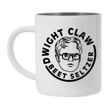The office Dwight Claw (beet seltzer), Mug Stainless steel double wall 300ml
