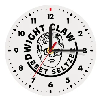 The office Dwight Claw (beet seltzer), Ρολόι τοίχου ξύλινο (20cm)
