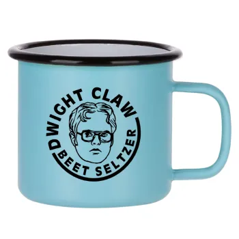 The office Dwight Claw (beet seltzer), Κούπα Μεταλλική εμαγιέ ΜΑΤ σιέλ 360ml