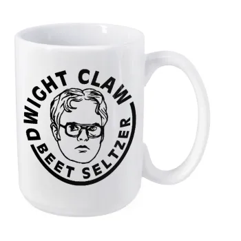 The office Dwight Claw (beet seltzer), Κούπα Mega, κεραμική, 450ml