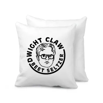 The office Dwight Claw (beet seltzer), Μαξιλάρι καναπέ 40x40cm περιέχεται το  γέμισμα