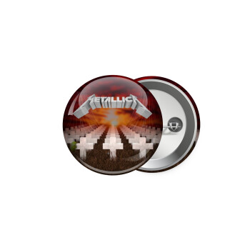 Metallica  master of puppets cover, Κονκάρδα παραμάνα 5.9cm