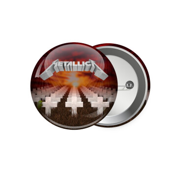 Metallica  master of puppets cover, Κονκάρδα παραμάνα 7.5cm