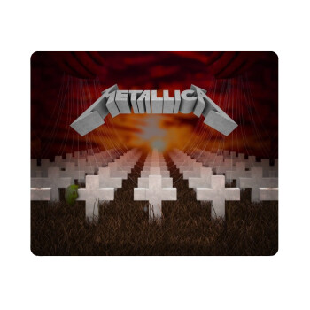 Metallica  master of puppets cover, Mousepad rect 23x19cm