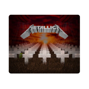 Metallica  master of puppets cover, Mousepad ορθογώνιο 23x19cm