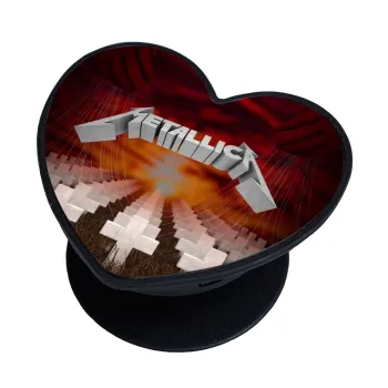 Metallica  master of puppets cover, Phone Holders Stand  καρδιά Μαύρο Βάση Στήριξης Κινητού στο Χέρι