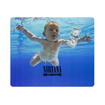 Nirvana nevermind, Mousepad ορθογώνιο 23x19cm
