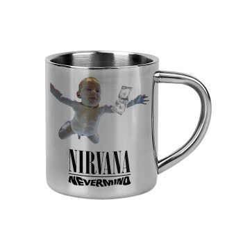 Nirvana nevermind, Mug Stainless steel double wall 300ml