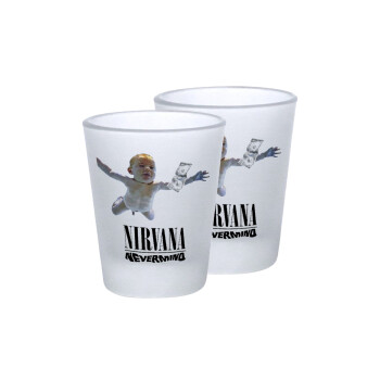 Nirvana nevermind, Σφηνοπότηρα γυάλινα 45ml του πάγου (2 τεμάχια)