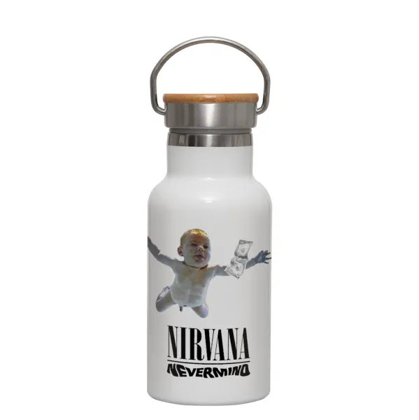 Nirvana nevermind — Bamboo Λευκός (350ml)