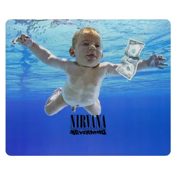 Nirvana nevermind, Mousepad rect 23x19cm