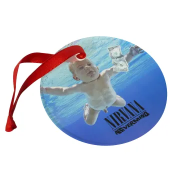 Nirvana nevermind, Στολίδι Χριστουγεννιάτικο στολίδι γυάλινο 9cm