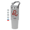 GREY color, 890ml (30oz) stainless Steel Tumbler with Handle