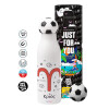Soccer Metal mug thermos, double wall, 550ml