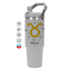 GREY color, 890ml (30oz) stainless Steel Tumbler with Handle
