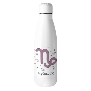 Ζώδια Αιγόκερως, Metal mug thermos (Stainless steel), 500ml