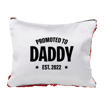 Promoted to Daddy, Τσαντάκι νεσεσέρ με πούλιες (Sequin) Κόκκινο