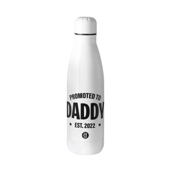 Promoted to Daddy, Μεταλλικό παγούρι Stainless steel, 700ml