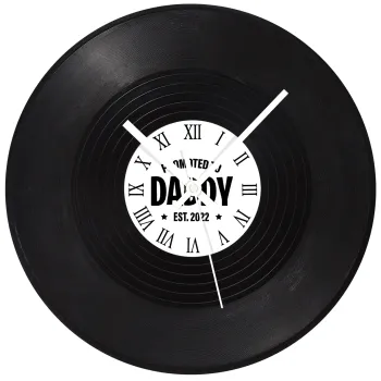Promoted to Daddy, Ρολόι τοίχου Βινύλιο (30cm)