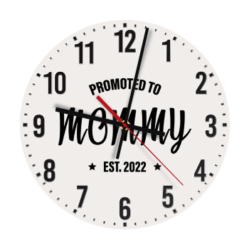 Promoted to Mommy, Ρολόι τοίχου ξύλινο (30cm)