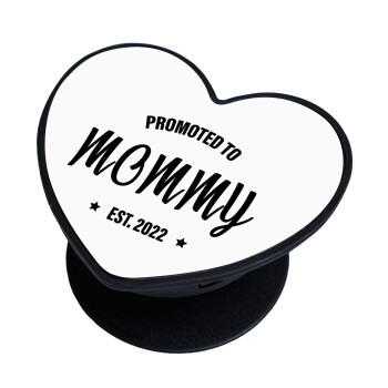 Promoted to Mommy, Phone Holders Stand  καρδιά Μαύρο Βάση Στήριξης Κινητού στο Χέρι