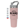 Pink color, 890ml (30oz) stainless Steel Tumbler with Handle