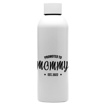 Promoted to Mommy, Μεταλλικό παγούρι νερού, 304 Stainless Steel 800ml