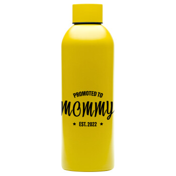 Promoted to Mommy, Μεταλλικό παγούρι νερού, 304 Stainless Steel 800ml