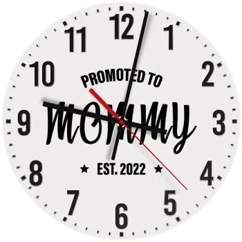 Promoted to Mommy, Ρολόι τοίχου ξύλινο (30cm)