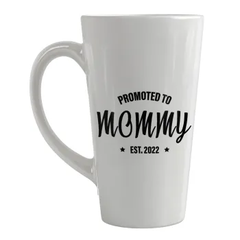 Promoted to Mommy, Κούπα κωνική Latte Μεγάλη, κεραμική, 450ml