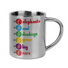 Mug Stainless steel double wall 300ml