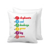 Sofa cushion 40x40cm includes filling