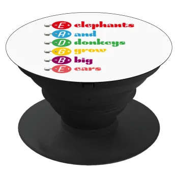 Elephants And Donkeys Grow Big Ears, Phone Holders Stand  Μαύρο Βάση Στήριξης Κινητού στο Χέρι