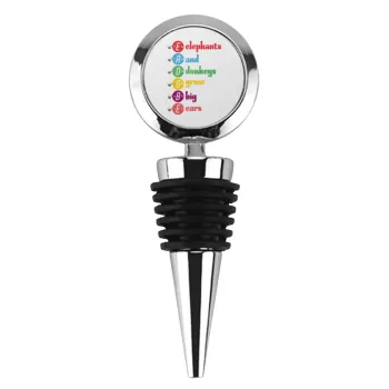 Elephants And Donkeys Grow Big Ears, Πώμα φιάλης μεταλλικό