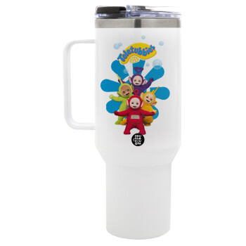 teletubbies, Mega Stainless steel Tumbler with lid, double wall 1,2L