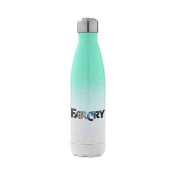 Farcry, Metal mug thermos Green/White (Stainless steel), double wall, 500ml
