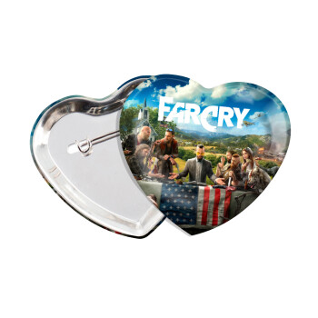 Farcry, Κονκάρδα παραμάνα καρδιά (57x52mm)