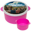 Farcry, ΡΟΖ παιδικό δοχείο φαγητού (lunchbox) πλαστικό (BPA-FREE) Lunch Βox M16 x Π16 x Υ8cm