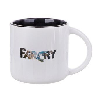 Farcry, Κούπα κεραμική 400ml Λευκή/Μαύρη