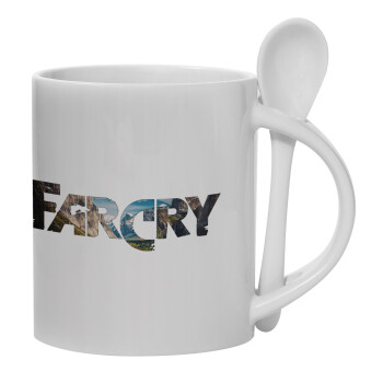 Farcry, Κούπα, κεραμική με κουταλάκι, 330ml (1 τεμάχιο)