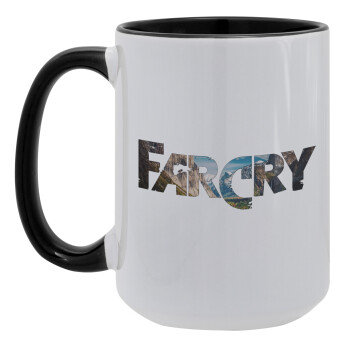 Farcry, Κούπα Mega 15oz, κεραμική Μαύρη, 450ml