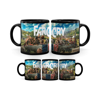 Farcry, Mug black, ceramic, 330ml