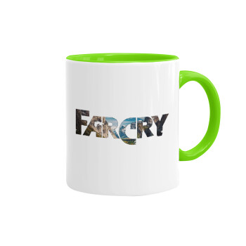 Farcry, Mug colored light green, ceramic, 330ml