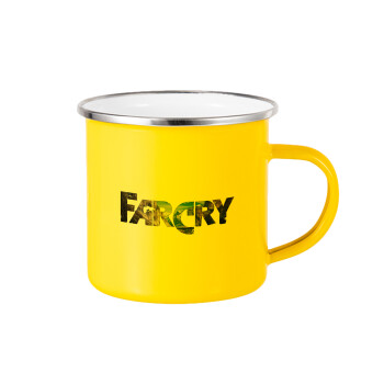 Farcry, Κούπα Μεταλλική εμαγιέ Κίτρινη 360ml