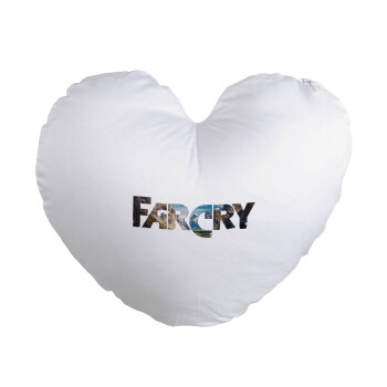 Farcry, Μαξιλάρι καναπέ καρδιά 40x40cm περιέχεται το  γέμισμα