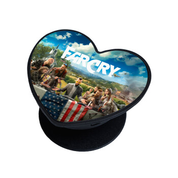 Farcry, Phone Holders Stand  καρδιά Μαύρο Βάση Στήριξης Κινητού στο Χέρι