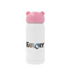 Pink stainless steel thermal flask, 320ml
